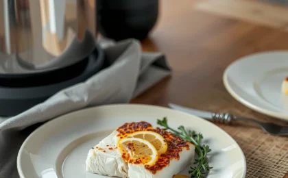 I've saved this lemon garlic butter cod recipe for those busy, freshly made and ready to serve