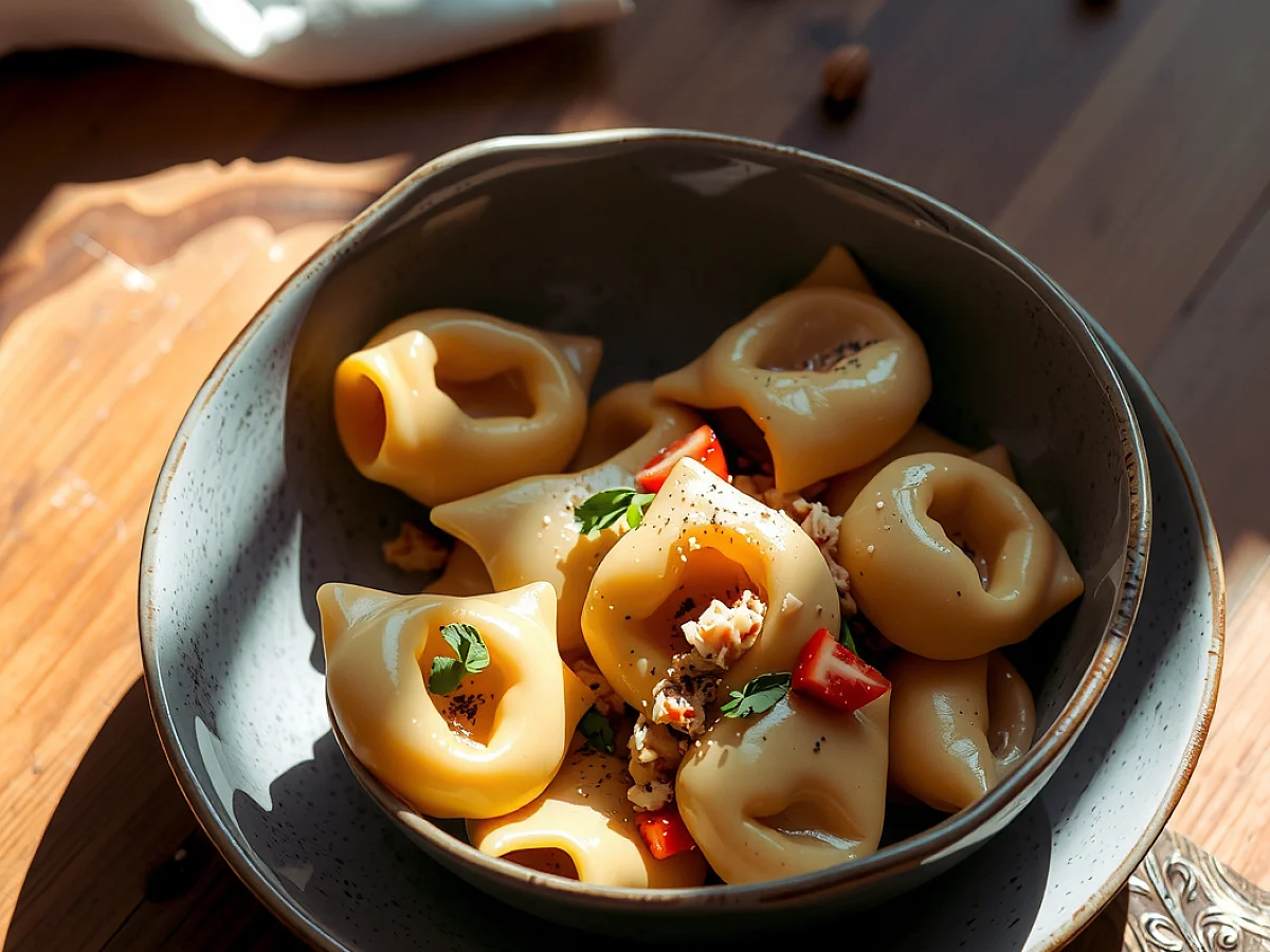marry me tortellini, freshly made and ready to serve
