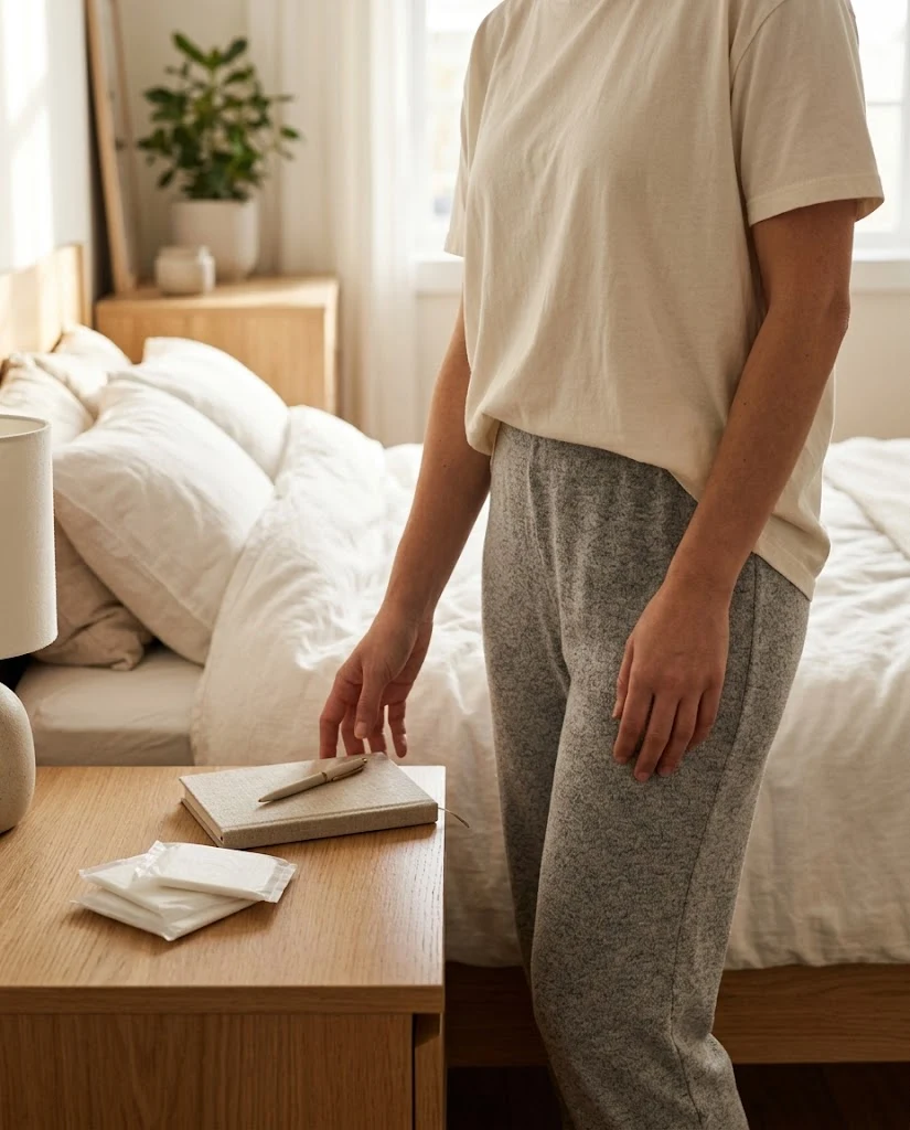Why Period Blood Gushes When You Stand Up